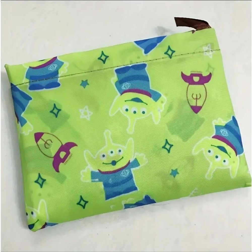 Green Aliens Toy Story Shopping Tote Bag